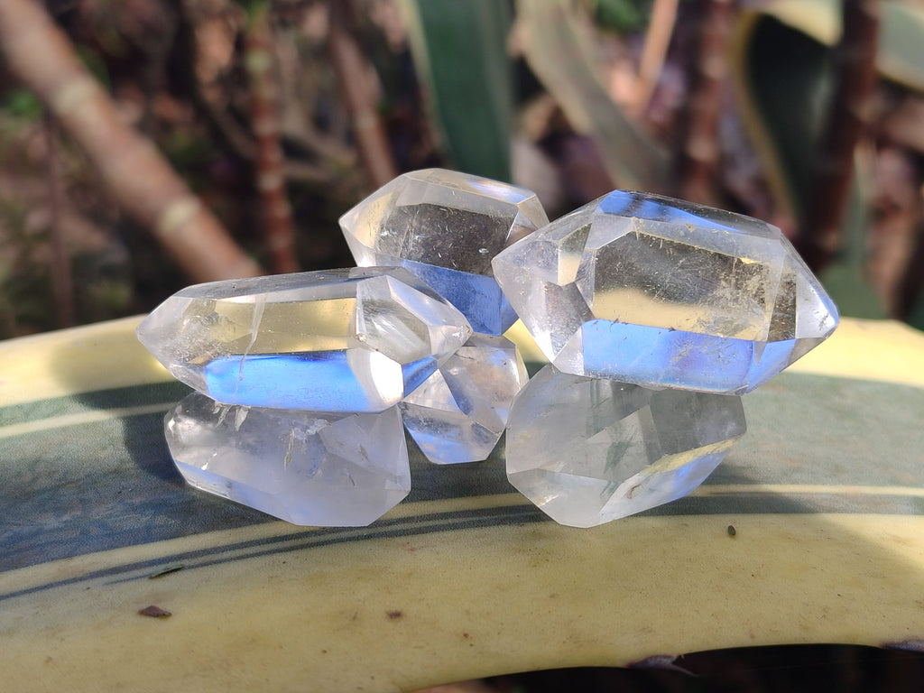 Natural Red Hematoid Quartz Single Crystals x 24 From Karoi, Zimbabwe - Toprock Gemstones and Minerals 