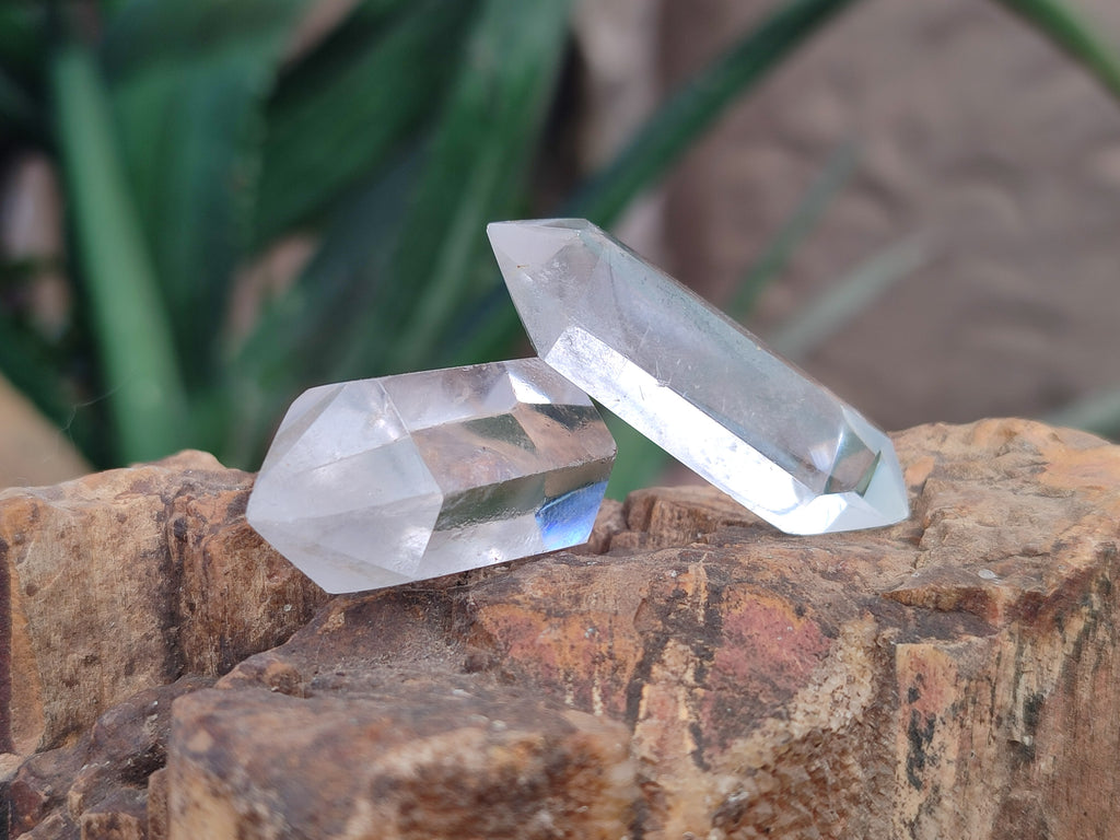 Natural Red Hematoid Quartz Single Crystals x 24 From Karoi, Zimbabwe - Toprock Gemstones and Minerals 