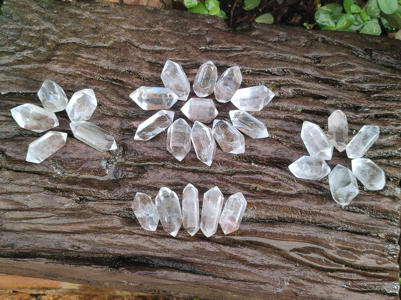 Natural Red Hematoid Quartz Single Crystals x 24 From Karoi, Zimbabwe - Toprock Gemstones and Minerals 
