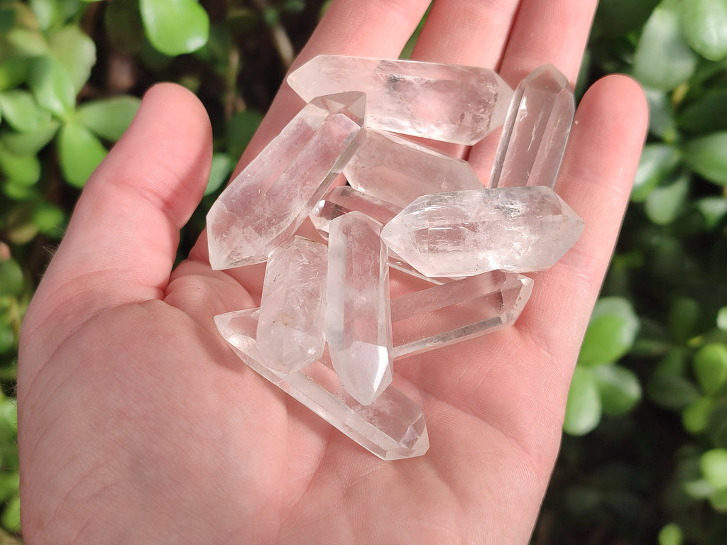 Natural Red Hematoid Quartz Single Crystals x 24 From Karoi, Zimbabwe - Toprock Gemstones and Minerals 