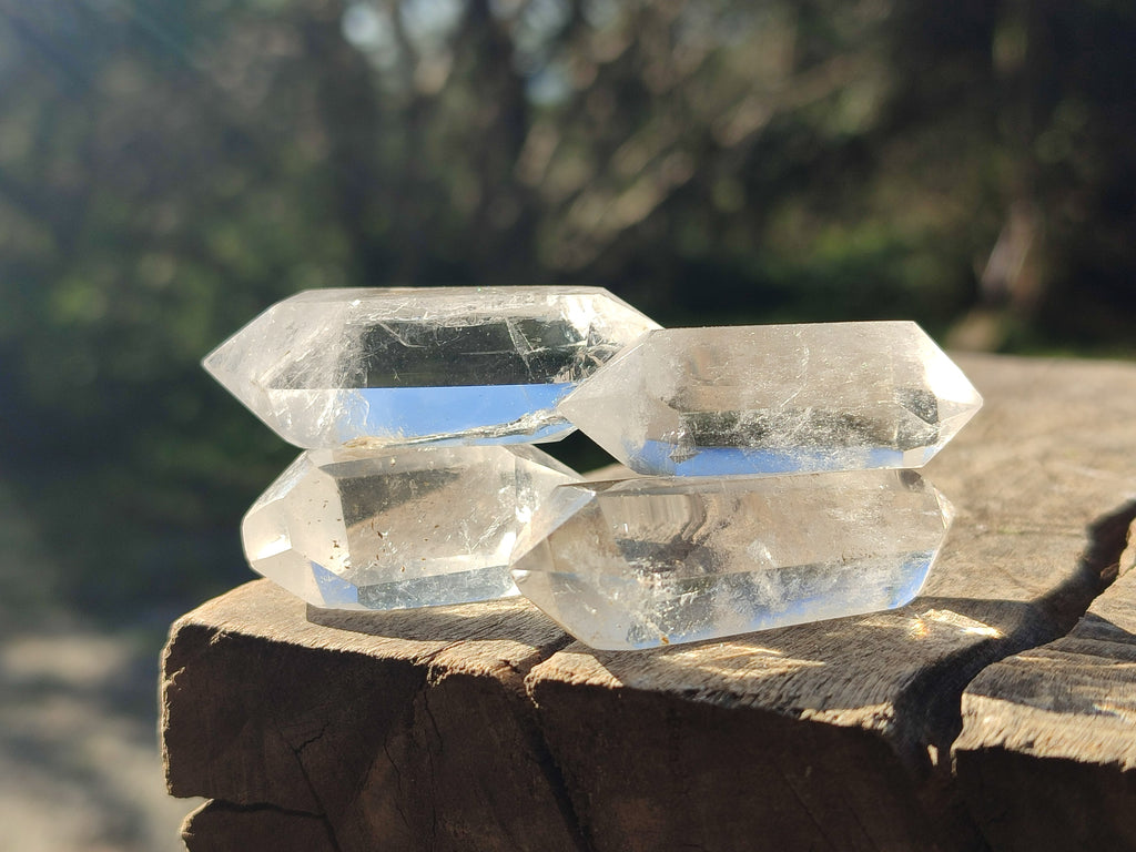 Natural Red Hematoid Quartz Single Crystals x 24 From Karoi, Zimbabwe - Toprock Gemstones and Minerals 