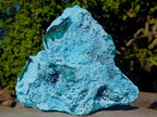 Natural Large Drusy Coated Chrysocolla Specimen with Associated Minerals x 1 From Lupoto Mine, Congo - Toprock Gemstones and Minerals 