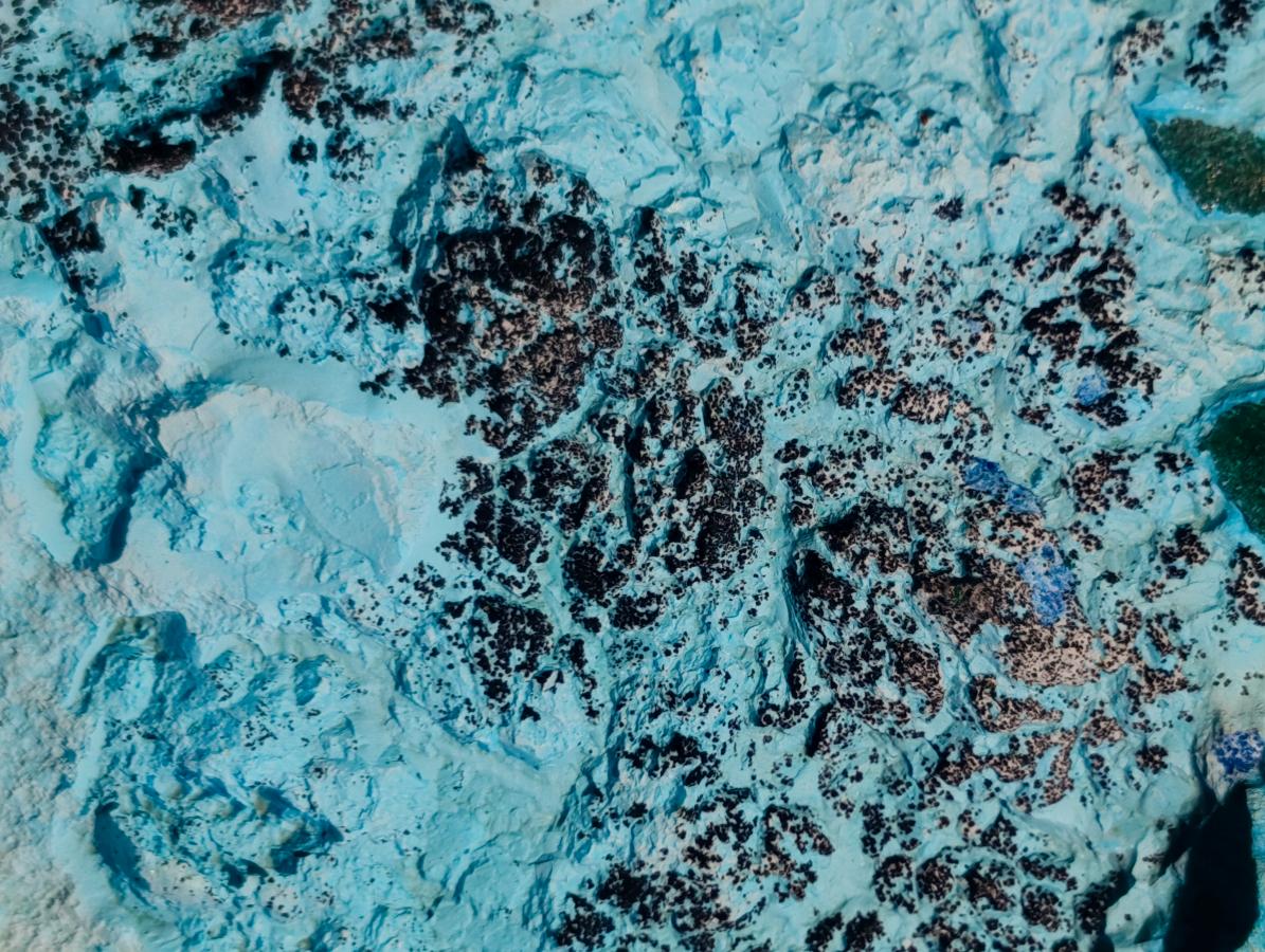 Natural Large Drusy Coated Chrysocolla Specimen with Associated Minerals x 1 From Lupoto Mine, Congo - Toprock Gemstones and Minerals 