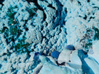 Natural Large Drusy Coated Chrysocolla Specimen with Associated Minerals x 1 From Lupoto Mine, Congo - Toprock Gemstones and Minerals 
