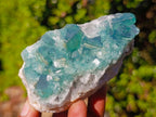 Natural Green Cubic Fluorite Specimens x 6 From Mandrosonoro, Madagascar - Toprock Gemstones and Minerals 