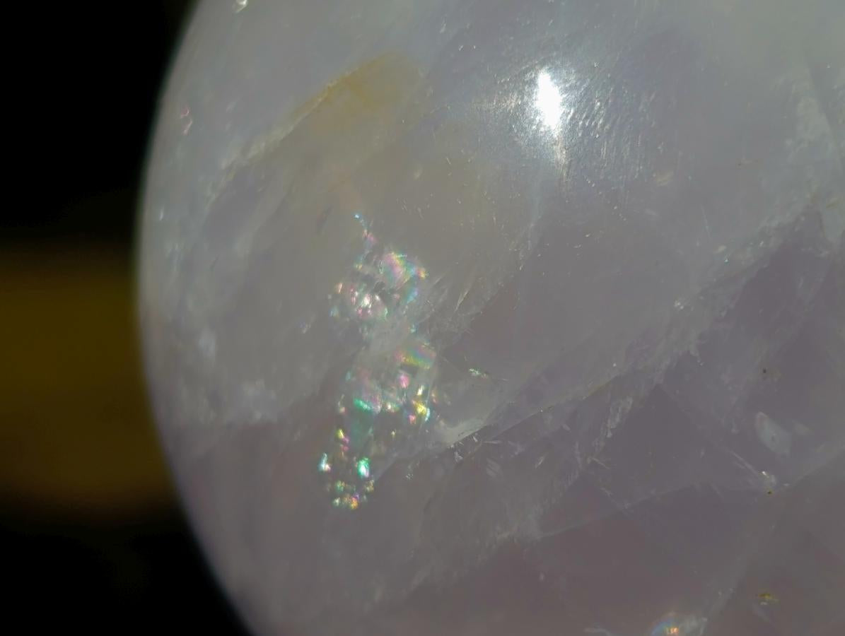 Polished Gemmy Rose and Lavender Quartz Spheres x 3 From Madagascar - Toprock Gemstones and Minerals 