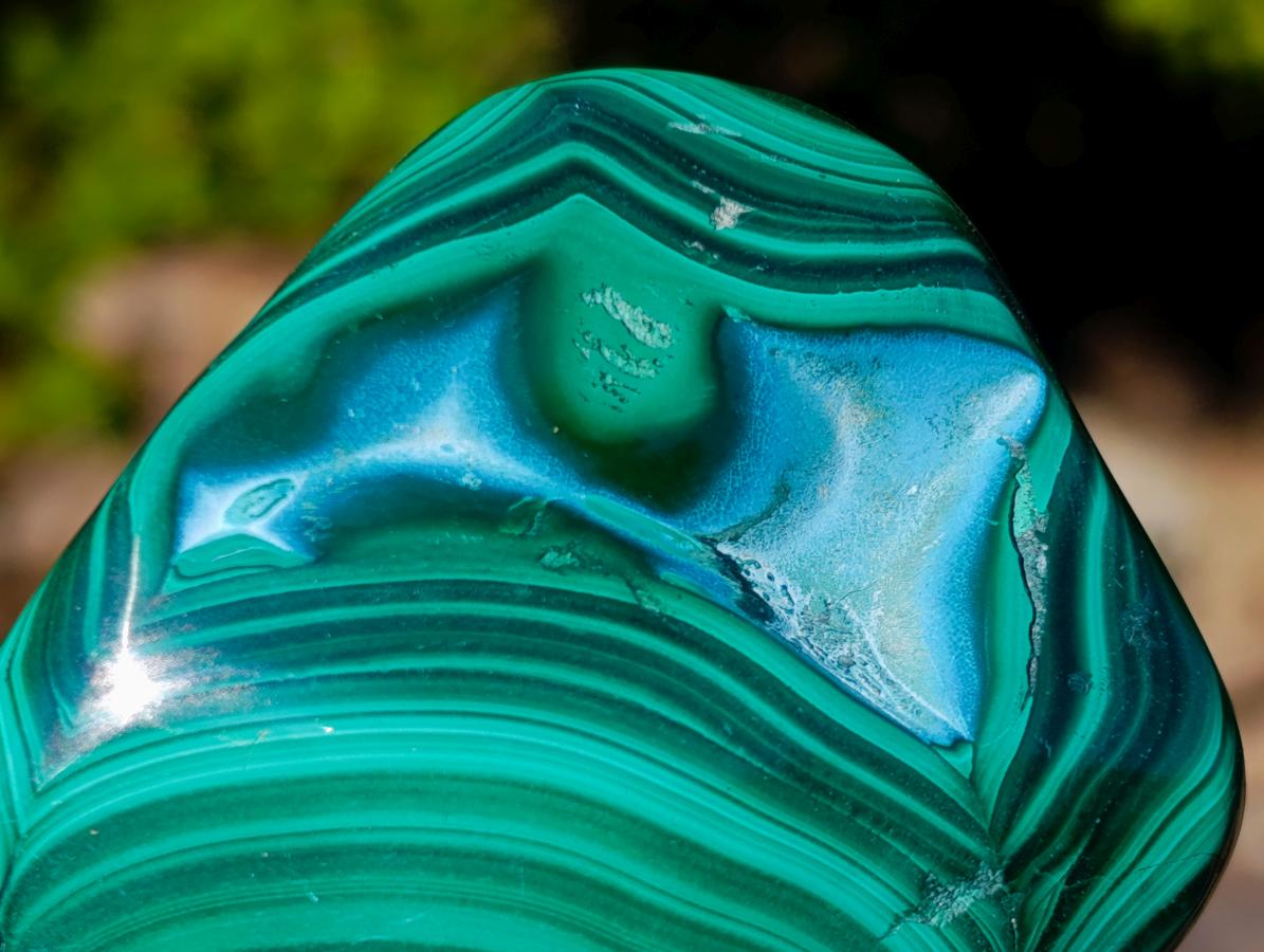 Polished Malacolla Free Forms x 6 From Kulukuluku, Congo - Toprock Gemstones and Minerals 
