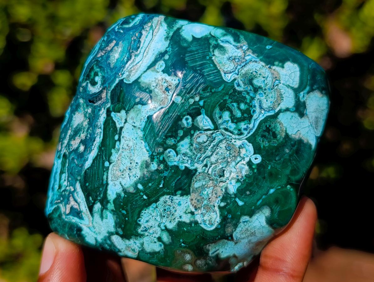 Polished Malacolla Free Forms x 6 From Kulukuluku, Congo - Toprock Gemstones and Minerals 