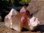 Natural Red Hematoid Quartz Crystals and Clusters x 24 From Karoi, Zimbabwe - Toprock Gemstones and Minerals 