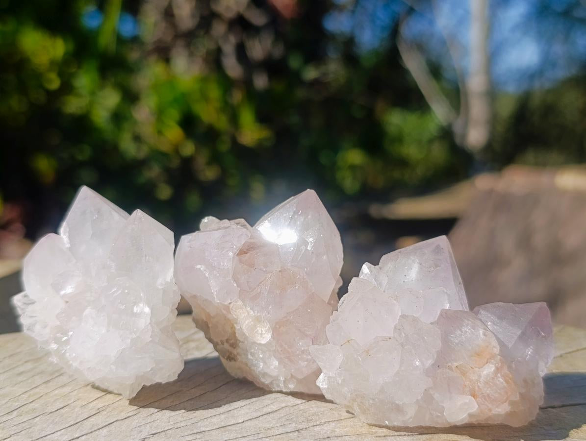 Natural Spirit Quartz Crystals x 20 From Boekenhouthoek, South Africa - Toprock Gemstones and Minerals 
