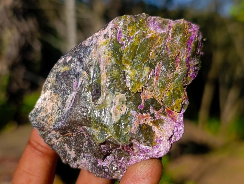 Natural Cobbed Stichtite Specimens x 24 From Barberton, South Africa - Toprock Gemstones and Minerals 