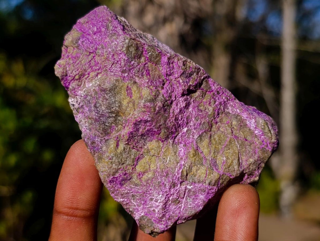 Natural Cobbed Stichtite Specimens x 24 From Barberton, South Africa - Toprock Gemstones and Minerals 