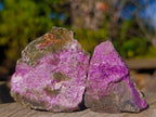 Natural Cobbed Stichtite Specimens x 24 From Barberton, South Africa - Toprock Gemstones and Minerals 