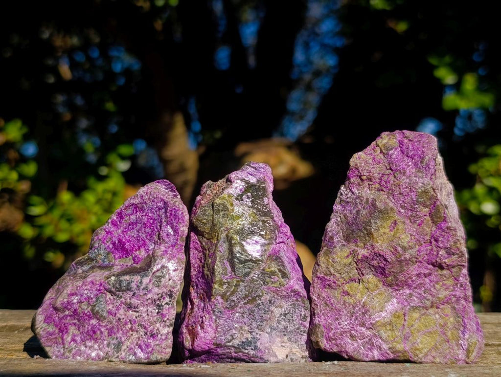Natural Cobbed Stichtite Specimens x 24 From Barberton, South Africa - Toprock Gemstones and Minerals 