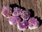 Natural Mini Lilac Amethyst Clusters x 35 From Madagascar - Toprock Gemstones and Minerals 