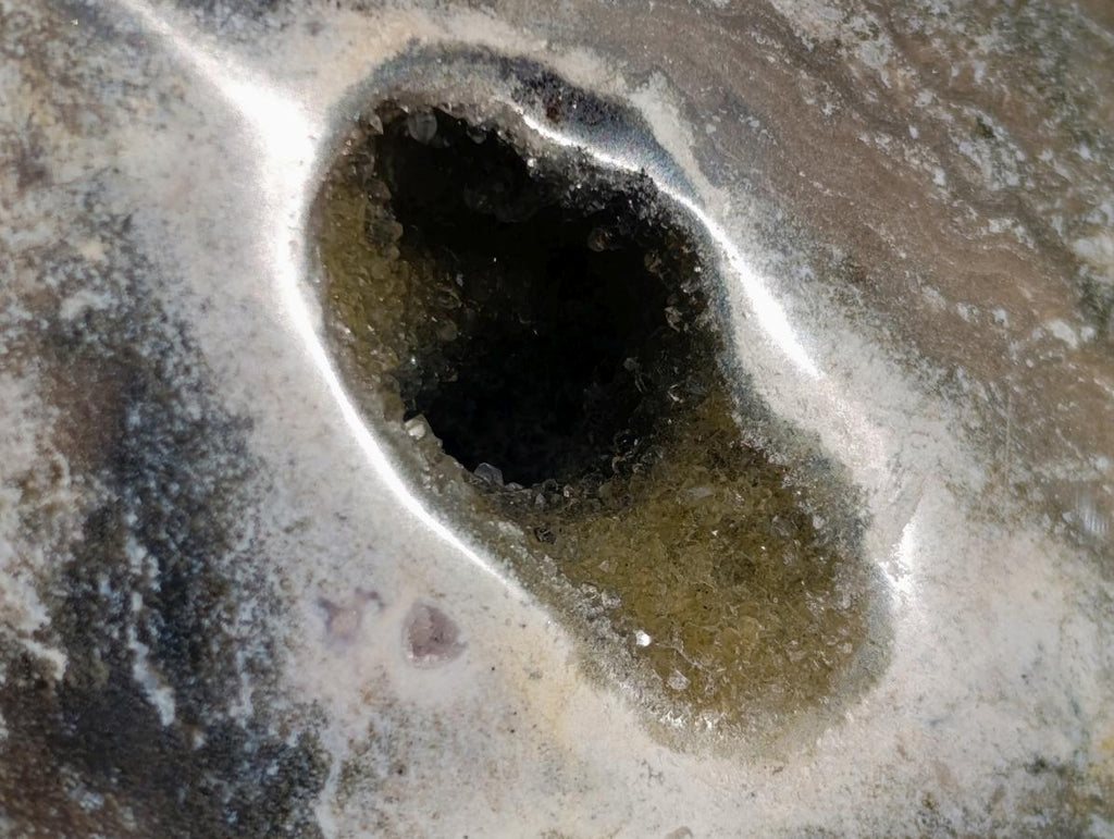 Polished Large Ocean Jasper Standing Display Piece x 1 From Northwest Coast, Madagascar - Toprock Gemstones and Minerals 