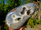 Polished Large Ocean Jasper Standing Display Piece x 1 From Northwest Coast, Madagascar - Toprock Gemstones and Minerals 