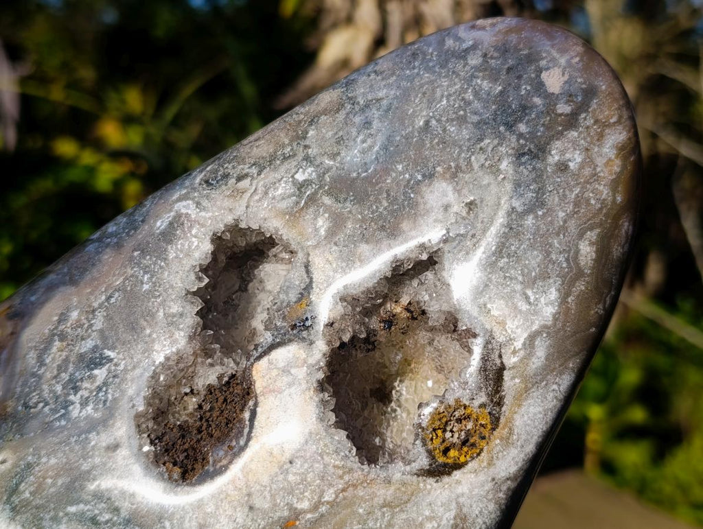 Polished Large Ocean Jasper Standing Display Piece x 1 From Northwest Coast, Madagascar - Toprock Gemstones and Minerals 