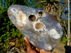 Polished Large Ocean Jasper Standing Display Piece x 1 From Northwest Coast, Madagascar - Toprock Gemstones and Minerals 
