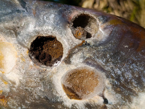Polished Large Ocean Jasper Standing Display Piece x 1 From Northwest Coast, Madagascar - Toprock Gemstones and Minerals 