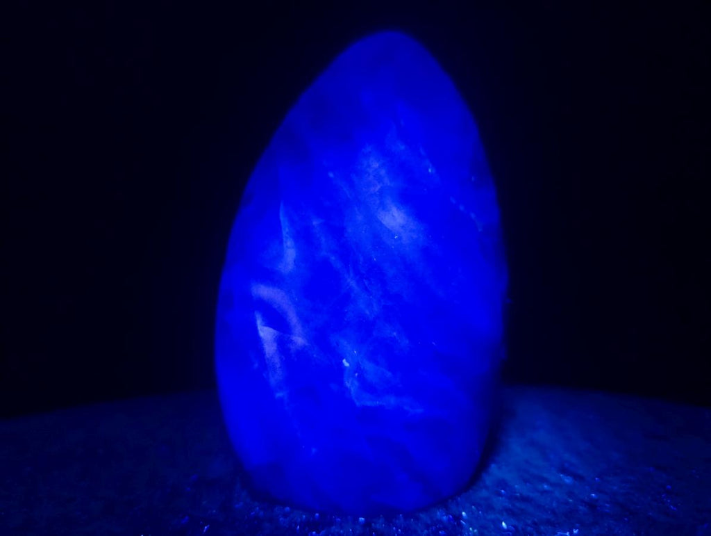 Polished Watermelon Fluorite Standing Display Pieces x 2 From Uis, Namibia - Toprock Gemstones and Minerals 