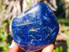 Polished Dumortierite Standing Display Pieces x 6 From Madagascar - Toprock Gemstones and Minerals 