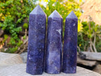 Polished Lepidolite with Pink Rubellite Tourmaline Display Crystals x 6 From Ambatondrazaka, Madagascar - Toprock Gemstones and Minerals 