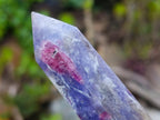 Polished Lepidolite with Pink Rubellite Tourmaline Display Crystals x 6 From Ambatondrazaka, Madagascar - Toprock Gemstones and Minerals 