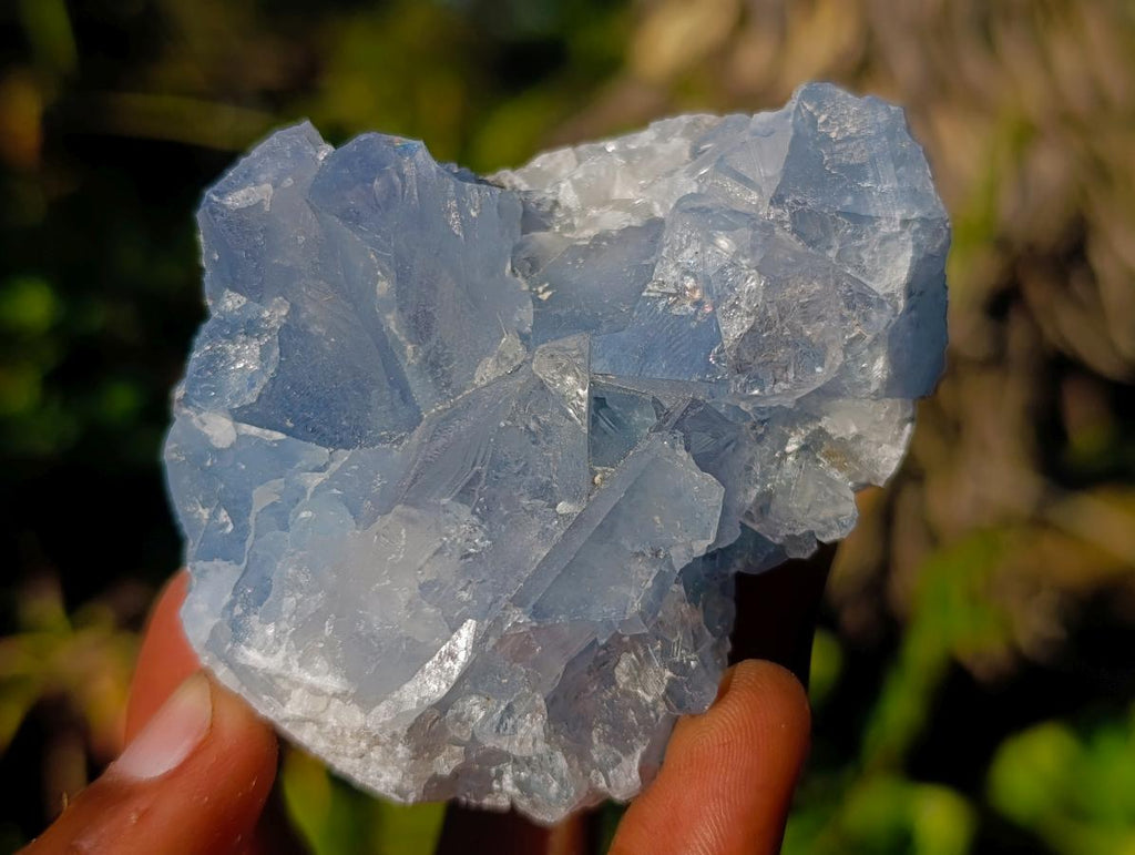 Natural Blue Celestite Specimens x 21 From Sakoany, Madagascar - Toprock Gemstones and Minerals 