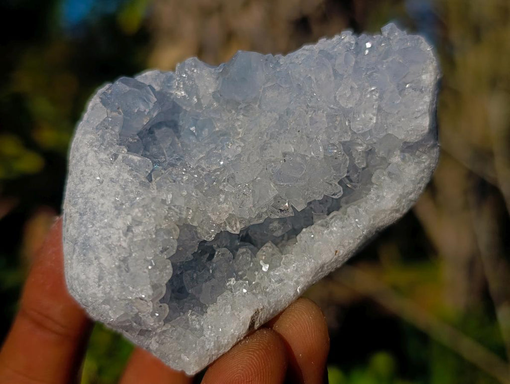 Natural Blue Celestite Specimens x 21 From Sakoany, Madagascar - Toprock Gemstones and Minerals 