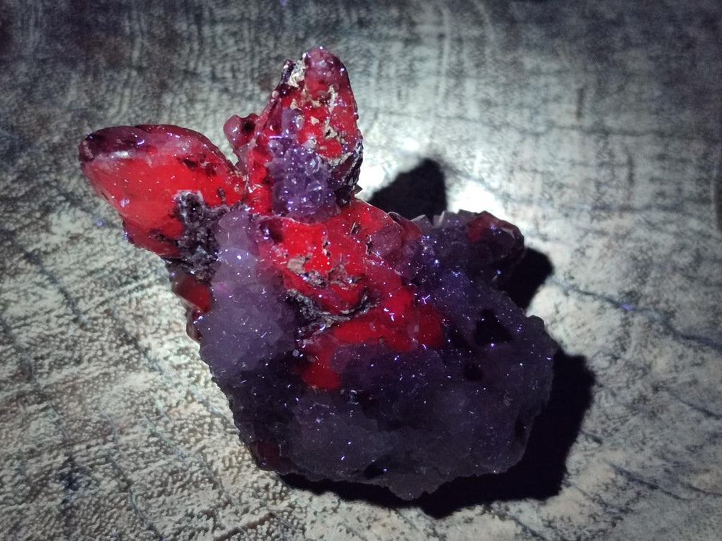 Natural Drusy Quartz Coated Calcite Crystal and Cluster Specimens x 12 From Albert's Mountain, Lesotho - Toprock Gemstones and Minerals 