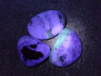 Polished Watermelon Fluorite Free Forms x 12 From Uis, Namibia