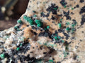 Natural Large Drusy Coated Chrysocolla Specimen with Ball Malachite and Heterogenite on Dolomite Matrix x 1 From Lupoto Mine, Congo - Toprock Gemstones and Minerals 