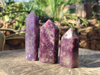 Polished Lepidolite Display Crystals x 12 From Ambatondrazaka, Madagascar - Toprock Gemstones and Minerals 