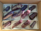 Polished Lepidolite Display Crystals x 12 From Ambatondrazaka, Madagascar - Toprock Gemstones and Minerals 