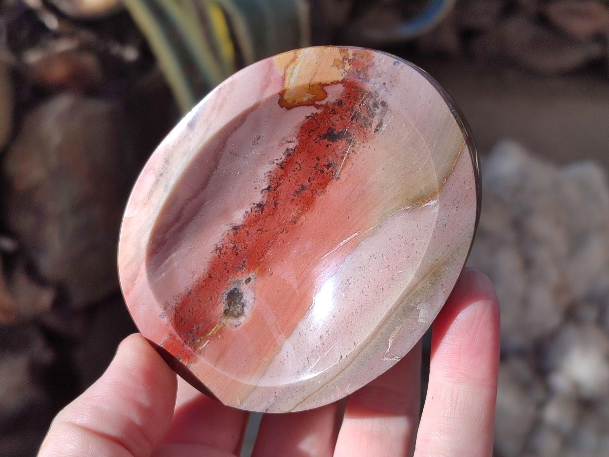 Polished Polychrome Jasper Bowls x 6 From NW Coast, Madagascar - Toprock Gemstones and Minerals 