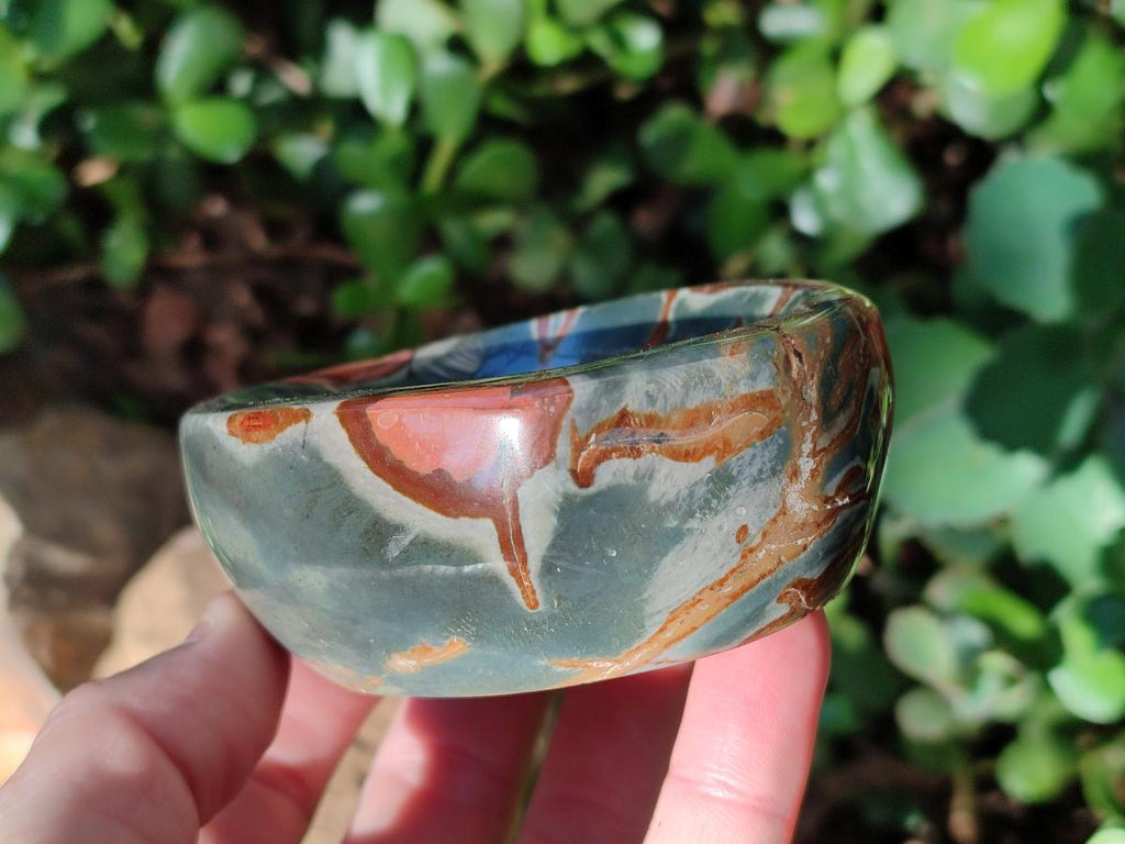 Polished Polychrome Jasper Bowls x 6 From NW Coast, Madagascar - Toprock Gemstones and Minerals 