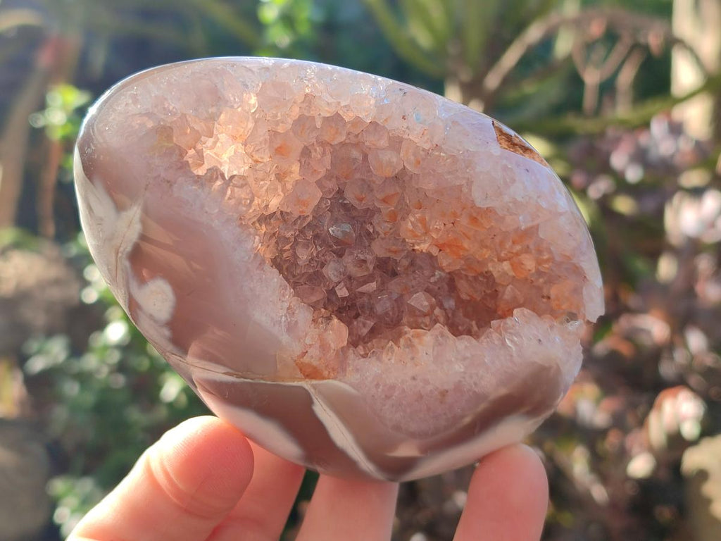 Polished Agate Amethyst Geodes x 12 From Maintirano, Madagascar - Toprock Gemstones and Minerals 