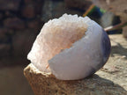 Polished Agate Amethyst Geodes x 12 From Maintirano, Madagascar - Toprock Gemstones and Minerals 