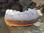 Polished Agate Amethyst Geodes x 12 From Maintirano, Madagascar - Toprock Gemstones and Minerals 