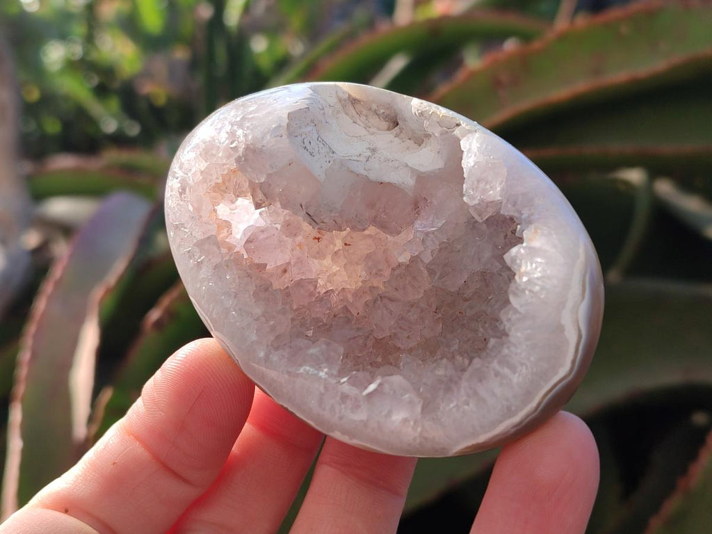 Polished Agate Amethyst Geodes x 12 From Maintirano, Madagascar - Toprock Gemstones and Minerals 