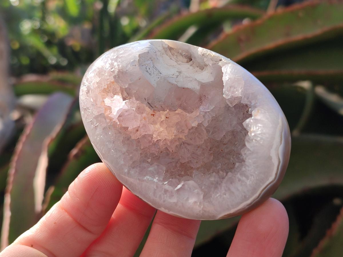 Polished Agate Amethyst Geodes x 12 From Maintirano, Madagascar - Toprock Gemstones and Minerals 