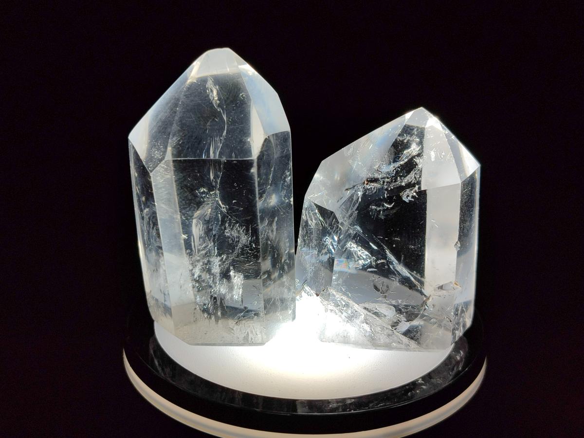 Polished Clear Quartz Crystals x 35 From Madagascar - Toprock Gemstones and Minerals 