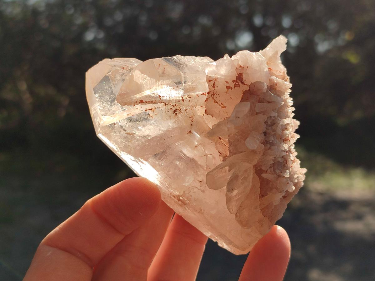 Natural Mpika Quartz Clusters x 6 From Mpika, Zambia - Toprock Gemstones and Minerals 