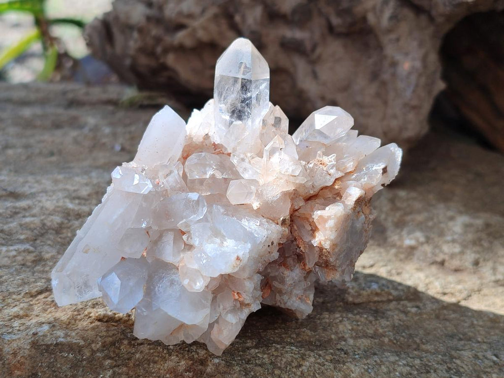 Natural Mpika Quartz Clusters x 6 From Mpika, Zambia - Toprock Gemstones and Minerals 