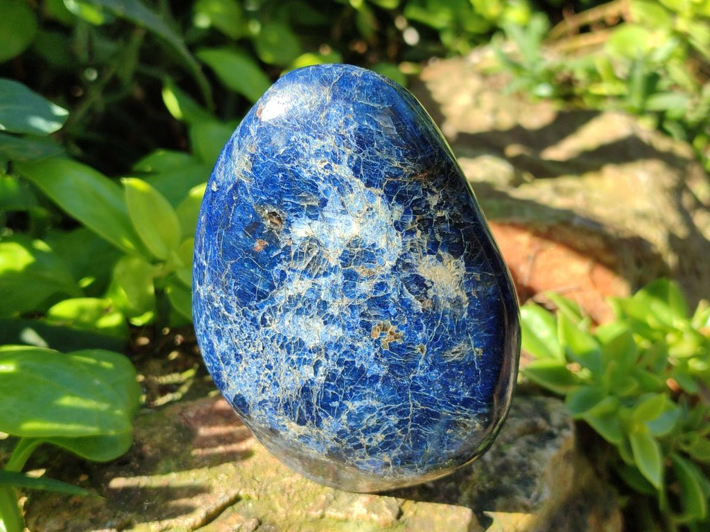 Polished Dumortierite Standing Display Pieces x 6 From Madagascar - Toprock Gemstones and Minerals 
