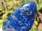 Polished Dumortierite Standing Display Pieces x 6 From Madagascar - Toprock Gemstones and Minerals 