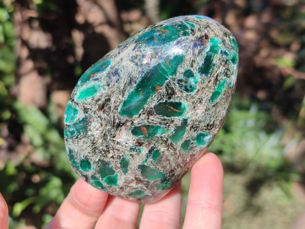 Polished Emerald Mica 'Mutokolite' Standing Display Pieces x 3 From Mutoko, Zimbabwe - Toprock Gemstones and Minerals 