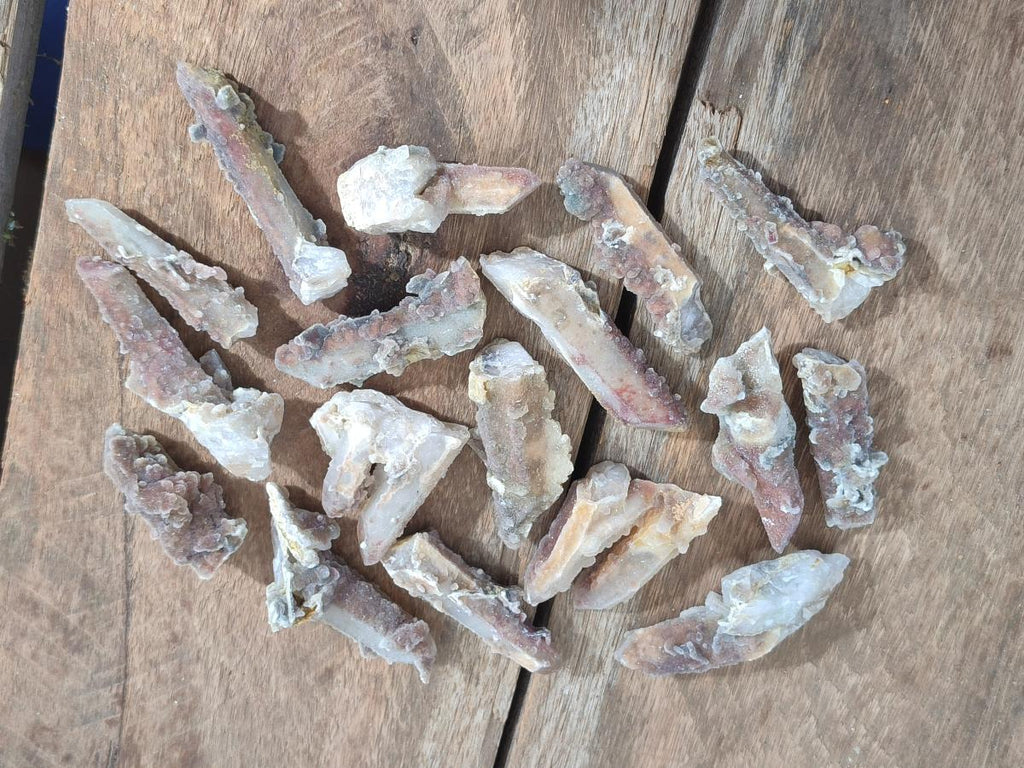 Natural Fairy Spirit Quartz Single Crystals x 70 From Boekenhouthoek, South Africa - Toprock Gemstones and Minerals 