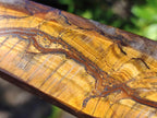 Polished Golden Tigers Eye Display Crystals x 4 From Prieska, South Africa - Toprock Gemstones and Minerals 